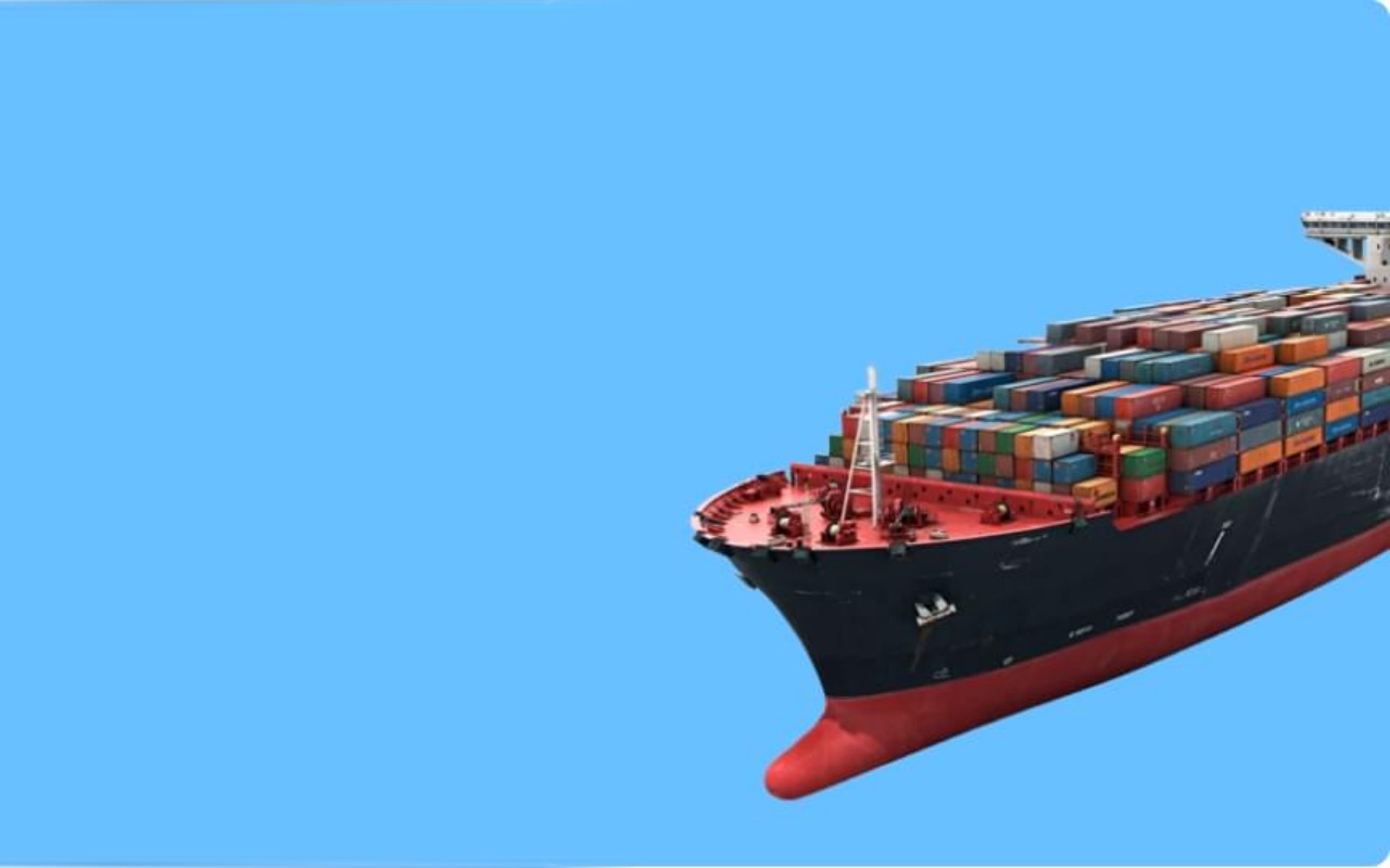 Website for a logistics company